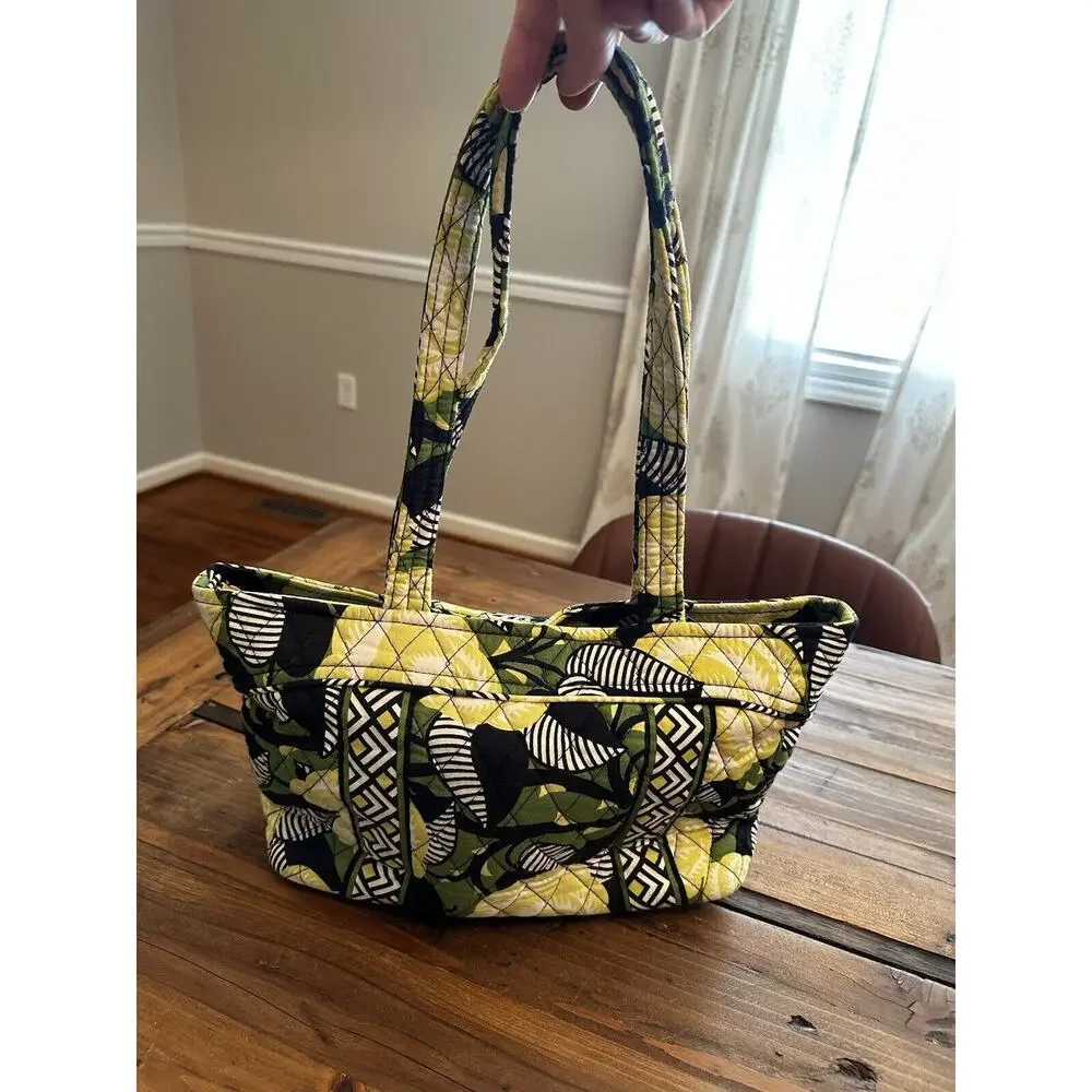 Vera Bradley La Neon Rose Little Hipster Shoulder Bag And Wallet